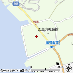 広島県尾道市因島中庄町2077-2周辺の地図