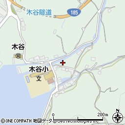 広島県東広島市安芸津町木谷4121-2周辺の地図