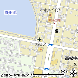 久保谷美容院周辺の地図