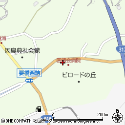 広島県尾道市因島中庄町2429周辺の地図