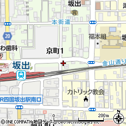 〒762-0001 香川県坂出市京町の地図