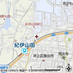 和歌山県橋本市岸上370周辺の地図