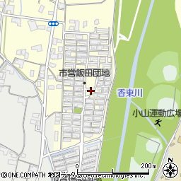香川県高松市飯田町1035周辺の地図