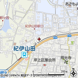 和歌山県橋本市岸上370-1周辺の地図
