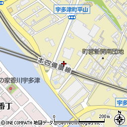香川県綾歌郡宇多津町2598-6周辺の地図