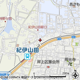 和歌山県橋本市岸上370-10周辺の地図