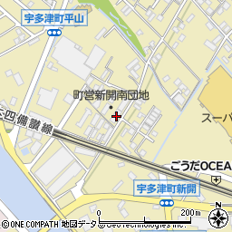 香川県綾歌郡宇多津町2609周辺の地図