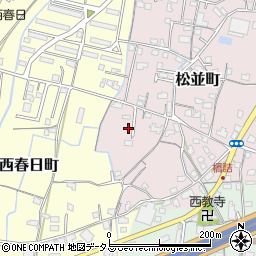 香川県高松市松並町753-7周辺の地図