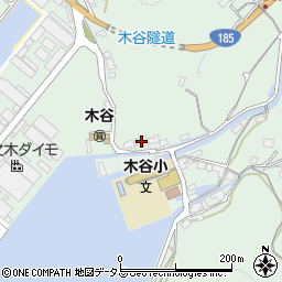 広島県東広島市安芸津町木谷3516周辺の地図