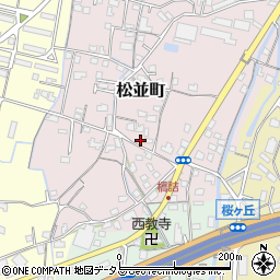 香川県高松市松並町732周辺の地図