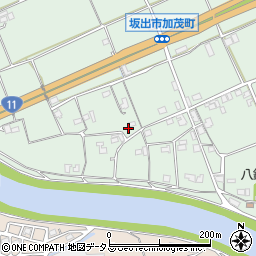 香川県坂出市加茂町甲309周辺の地図