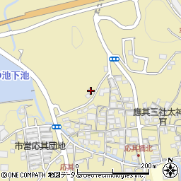 和歌山県橋本市高野口町応其366-3周辺の地図