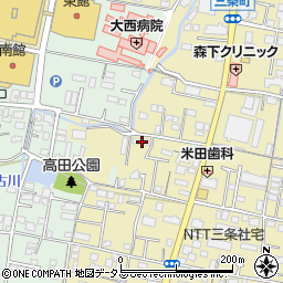 香川県高松市三条町50-11周辺の地図