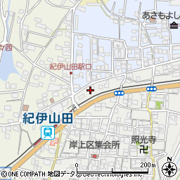 和歌山県橋本市岸上379周辺の地図