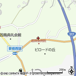 広島県尾道市因島中庄町2418周辺の地図