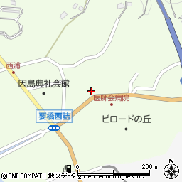 広島県尾道市因島中庄町2421周辺の地図