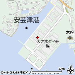 広島県東広島市安芸津町木谷1218周辺の地図