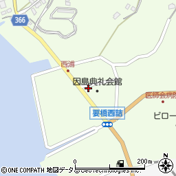 広島県尾道市因島中庄町2040周辺の地図