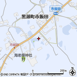 広島県東広島市黒瀬町市飯田1044周辺の地図