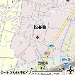 香川県高松市松並町725周辺の地図