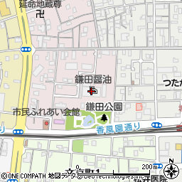 鎌田醤油株式会社周辺の地図