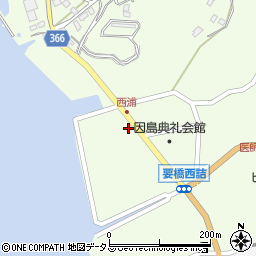 広島県尾道市因島中庄町2084周辺の地図