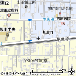 香川県坂出市旭町1丁目1-3周辺の地図