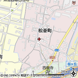 香川県高松市松並町724-3周辺の地図