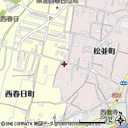 香川県高松市松並町750-2周辺の地図