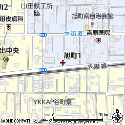香川県坂出市旭町1丁目1-52周辺の地図