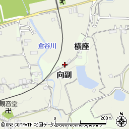 和歌山県橋本市向副217周辺の地図