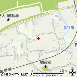 和歌山県橋本市向副165周辺の地図