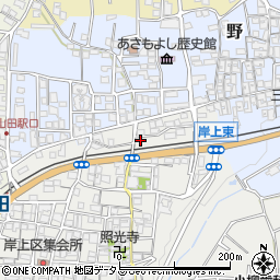 和歌山県橋本市岸上409周辺の地図