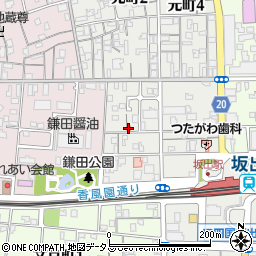 坂出元町郵便局 ＡＴＭ周辺の地図