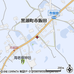 広島県東広島市黒瀬町市飯田1046周辺の地図