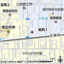 香川県坂出市旭町1丁目1-4周辺の地図