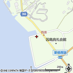 広島県尾道市因島中庄町2087周辺の地図