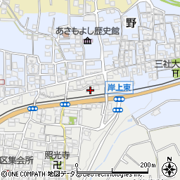 和歌山県橋本市岸上439周辺の地図