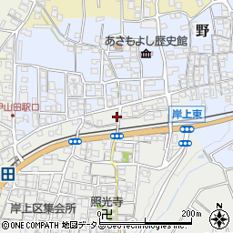 和歌山県橋本市岸上408周辺の地図