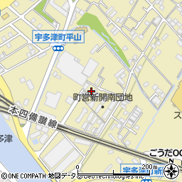 香川県綾歌郡宇多津町新開2611-1周辺の地図