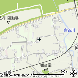 和歌山県橋本市向副166周辺の地図