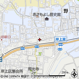 和歌山県橋本市岸上441周辺の地図