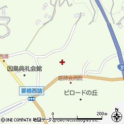 広島県尾道市因島中庄町2412周辺の地図