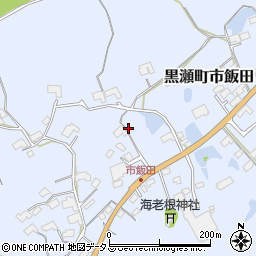 広島県東広島市黒瀬町市飯田906周辺の地図