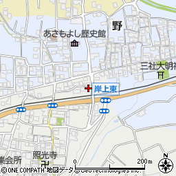 和歌山県橋本市岸上447周辺の地図