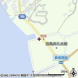 広島県尾道市因島中庄町2086周辺の地図
