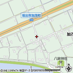 香川県坂出市加茂町甲462-3周辺の地図