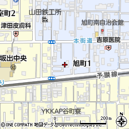 香川県坂出市旭町1丁目1-6周辺の地図