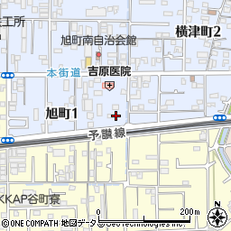 香川県坂出市旭町1丁目2-20周辺の地図