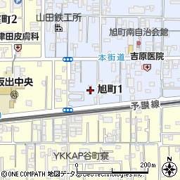 香川県坂出市旭町1丁目1-53周辺の地図